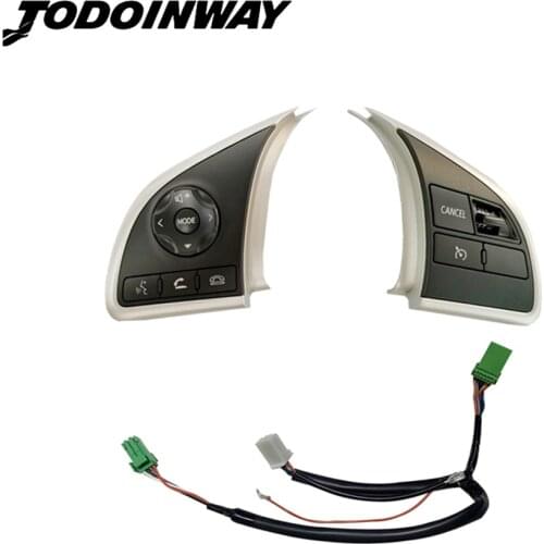 For Mitsubishi Outlander 3 2018 2019 Mirage 2014 Steering Wheel Button Cruise Control Switch Car Player Audio Buttons