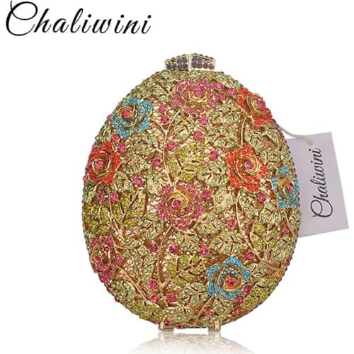 Hot Sale Luxury Women Evening Bag Flower Crystal Clutch With Top Quality Female Party Bags Ladies Wedding Handbag Purses