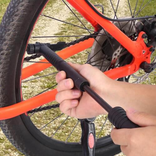 120PSI Capacity Mini Bicycle Air Pump Hand Pressure Bike Tire Inflator Portable Valves Cycle Pump MTB Bicycle Pump