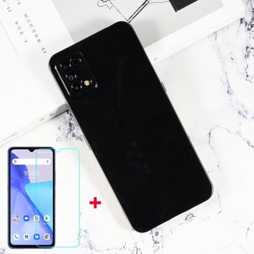 Soft Black TPU Case For Umidigi Power 5 Power5 Back Cover Transparent Phone Case with Cases Vetro Umidigi Power 5 Global Glass