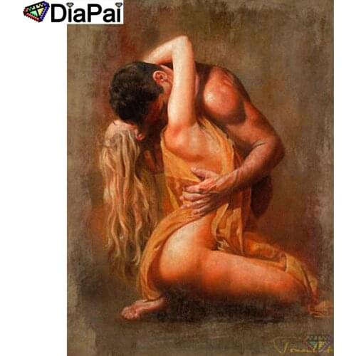 DIAPAI 5D DIY Diamond Painting 100% Full Square/Round Drill "Couple characters" Diamond Embroidery Cross Stitch 3D Decor A21678