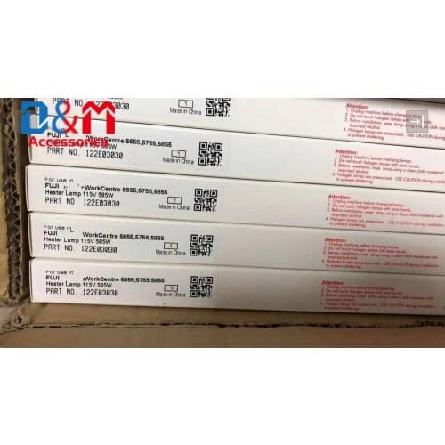 2Pcs New Heat Fuser Lamp 115V 585W 115V 905W 230V 945W 230V 615W 122E03030 for Xerox 5655 5755 5855 Fuser heater Lamp Fuser Lamp