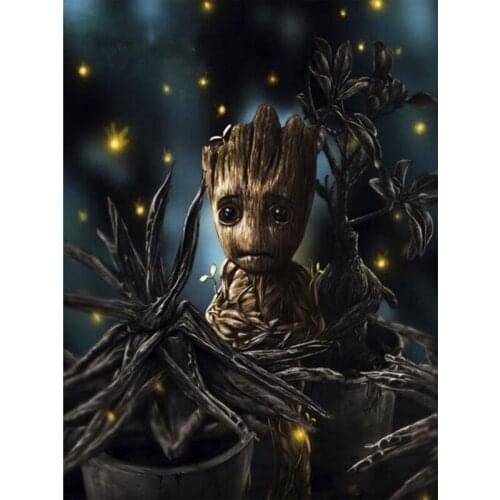 Full 5D DIY Diamond Painting "Guardians Galaxy large"Home Decor 3D Embroidery Cross stitch Diamond Mosaic Cartoon Painting