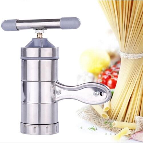 Manual Noodle Makers Stainless Steel Press Pasta Machine Crank Cutter Fruits Juicer Cookware Making Spaghetti Kitchen Tools