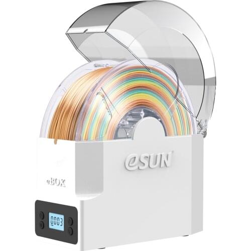 ESUN eBOX Lite 3D Printer Filament Dry Box 3D Filament Dryer Storage Box Dehydrator Spool Holder Keep Filament Dry for Filament