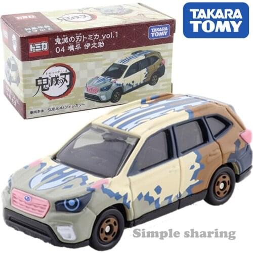 Takara Tomy Kimetsu no Yaiba Tomica vol.1 04 Inosuke Hashibira Cars Hot Pop Kids Toys Motor Vehicle Diecast Metal Model