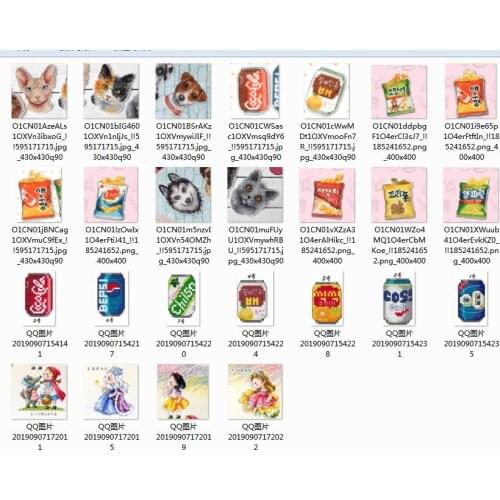 Top Pocket water soluble aida kits Craft Stich Cross Stitch Refrigerator magnet Plastic Needlework Embroidery Cross-Stitching