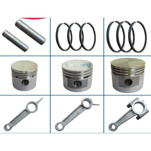 Air compressor Dafeng head universal cylinder liner piston three ring air pump connecting rod accessories 51 65 80 90 95