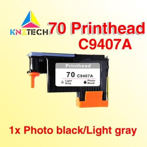1x compatible for hp70 C9407A print head Photo Black/Light Gray Designjet Z2100 Z5200 Z3100