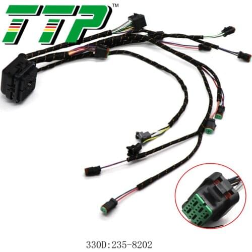 235-8202 Wiring Cable Harness for Caterpillar C9 Engine Caterpillar Engine Wiring Harness Excavator Wiring Harness Accessories