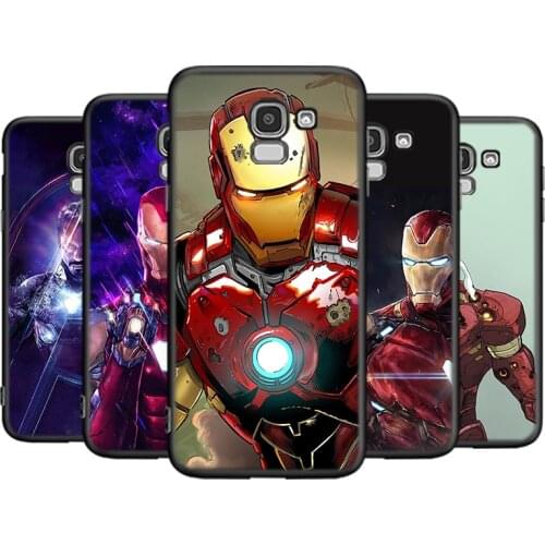 Marvel Iron Man For Samsung Galaxy J8 J7 J6 J5 J4 J3 J530 j730 Duo Core EU Prime Star 2018 2017 2016 Phone Case