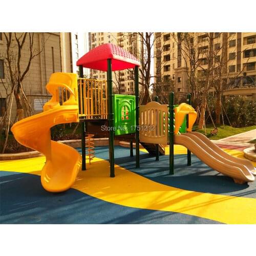 Fantastic Vanke Residential Area Playground Equipment CE Certified Outdoor Play Facilities HZ-5409a