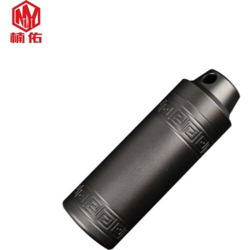 EDC Pocket Tool All Metal Waterproof Warehouse Outdoor Survival Waterproof Tank Outdoor Protection Lifesaving Equipment Kit