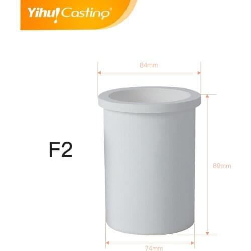Yihui 1KG ceramic crucible for jewelry melting and casting