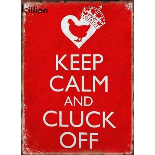 Vintage Metal Plaque Farm Animal Metal Painting Chicken Metal Poster Metal Plate Bar Club Kitchen Farmhouse Wall Metal Decor