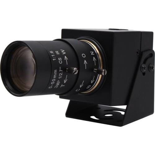 720P HD Global Shutte USB Webcam MJPEG 60fps Monochrome Sensor Black White High Speed USB Camera for Photo or Video Capture