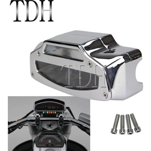 Motorcycle Chrome Tach Gauge Housing Speedometer Tachometer Meter Outer Case Cover For SUZUKI Boulevard M109R VZR1800 2006-2016