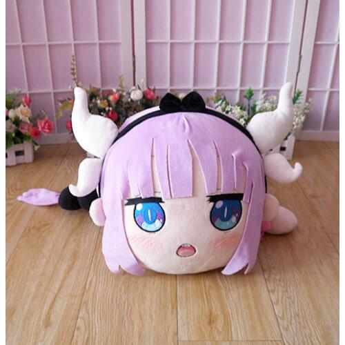 Anime Kobayashi-san Chi no Maid Dragon plush toy KannaKamui plush doll cosplay 52cm soft pillow high quality toy gift