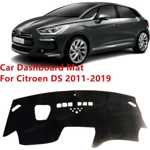 For Citroen DS 5 DS5 2011-2019 Anti-Slip Mat Sunshade Dashmat Protect Carpet Dashboard Cover Pad Accessories