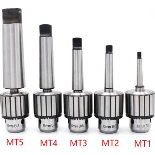 High precision drill chuck, MT1\MT2\MT3\MT4\MT5 lathe taper shank, connecting rod, drilling machine, bench drill