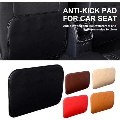 Car Seat Back Protector Case Cover Auto Car Seat Anti-kick Dirty Pad Car Wear-resistant Cushion Car Kids Children Kick Mat