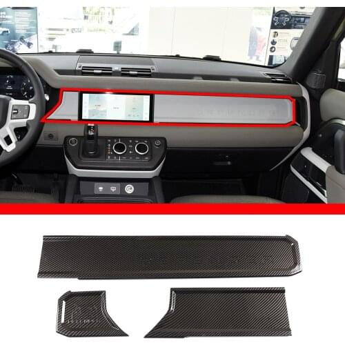 For 2020-2022 Land Rover Defender 90 110 ABS central control instrument panel wordmark panel interior accessories (LHD)