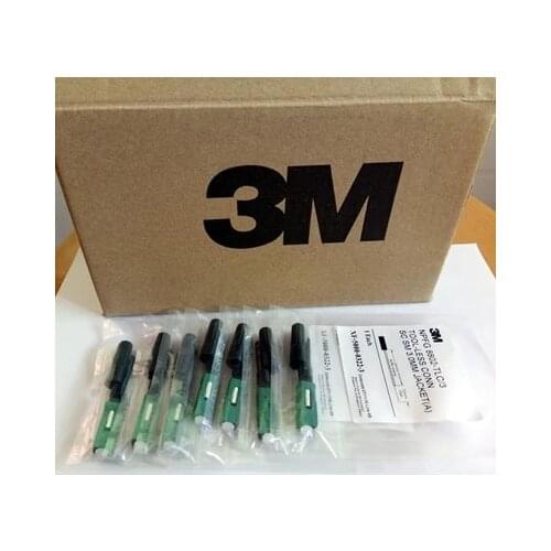 Good Quality 100PCS 3M SC APC 8802-TLC/3 Fiber Optic Fast Connector Singlemode fiber optic SC quick connector
