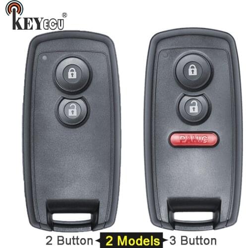 KEYECU for Suzuki Grand Vitara Swift SX4 SX-4 XL-7 Replacement 2 / 2+1 3 Button Remote Key Shell Case Fob With Blade