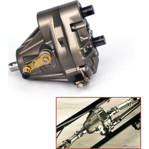 LESU RC 1/14 Gear Box Transmission Differential Lock TMY Tractor Truck Dumper TH02224-SMT3