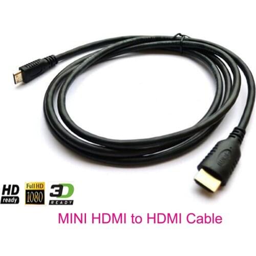 Mini HDMI-compatible to HDMI-compatible Cable for Nikon DSLR SLR D3200 D3300 D5500 D5300 D5200 D5000 P7000 Camera 1080P