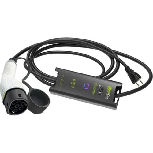 Fourth Generation Portable EV charger Type 2 with schuko DC 6mA leakage protection