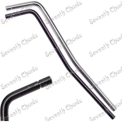 Direct Insertion Style Electric Guitar Tremolo Arm Whammy Bar - Chrome - Black for choose / Insert Part Diameter 6mm