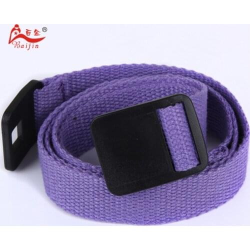 2.5cm webbing Waist Belt Candy Color Mens Womens Unisex Plain Webbing Canvas plastic Buckle Belt Personal Tailor