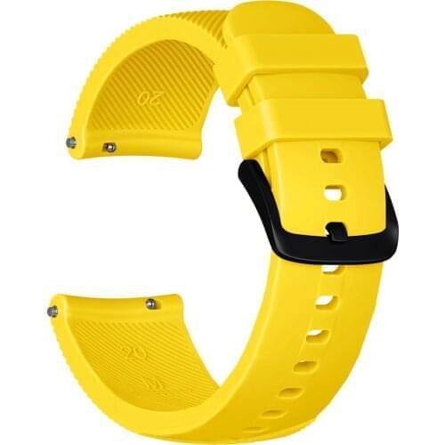 20mm Straps For Garmin Vivoactive 3 Strap Silicone Watch Band Sports Strap For Forerunner 245 245M/645//Venu/Venu SQ Bracelet