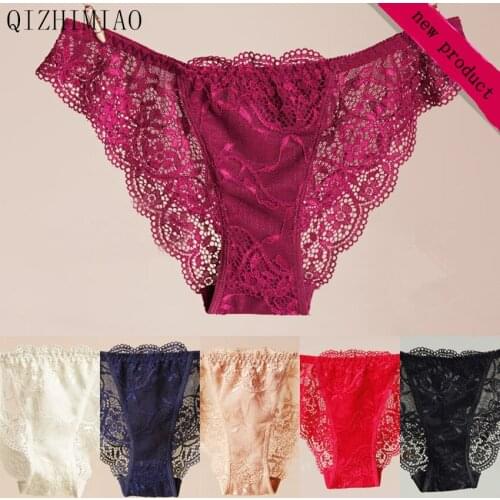 Women Underwear Sexy Lace Women Panties Transparent Briefs Seamless Panties Plus Size Lingerie Women Female Pants Underpants