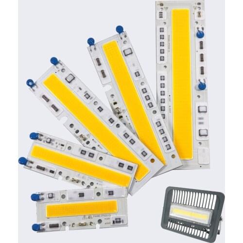5pcs/lot Intelligent IC LED COB Chip Lamp 30W 50W 70W 100W 120W 150W AC110V 220V Smart IC Fit For DIY LED Flood Light
