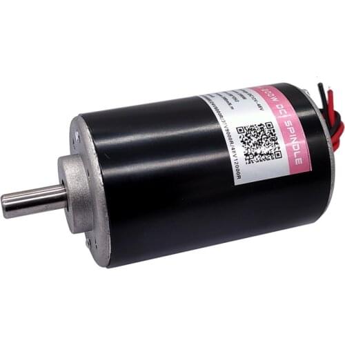 High speed CNC Starter Spindle motor 12-48V ER11 12000rpm 200 W Engraving milling grind Diy spindle motor