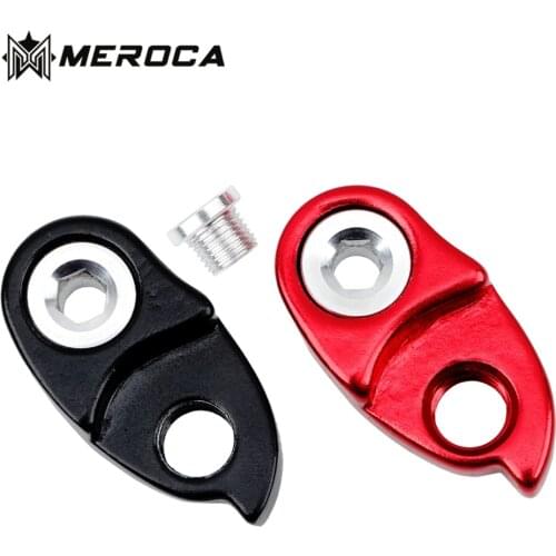 Free Shipping MEROCA 1 Pcs MTB Bike Rear Derailleur Extend Tail Hook Frame Extension Seat Iamok Bicycle Parts