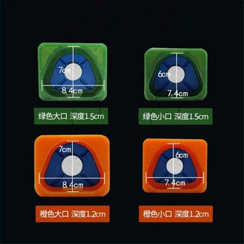 1pcs Dental Lab Magnetic Silicone Plaster Model Former Base Molds Full Arch 4 Size Canbe Chosen