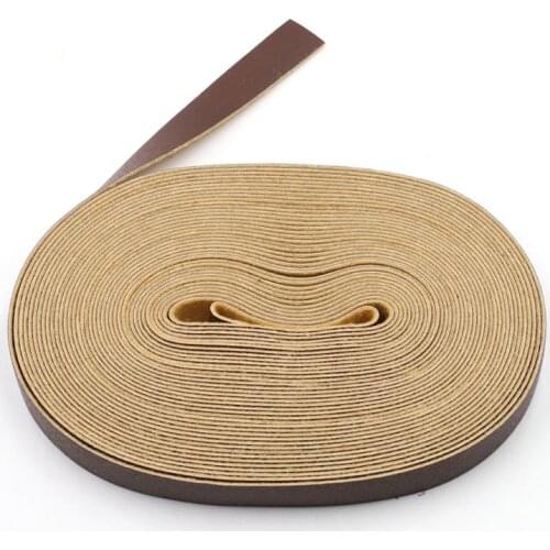10m Length PU Leather Strap 1.5cm Width Craft Strips Belt DIY Bag Handles Decor