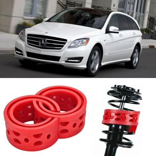 2pcs Size D Front Shock Suspension Cushion Buffer Spring Bumper For BENZ R350
