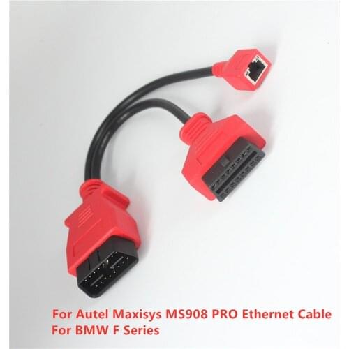 Autel Maxisys MS908 PRO Ethernet Cable for BMW F Series Diagnostic Tool Car Cable Auto 16pin Programming to Connect 16P Cable