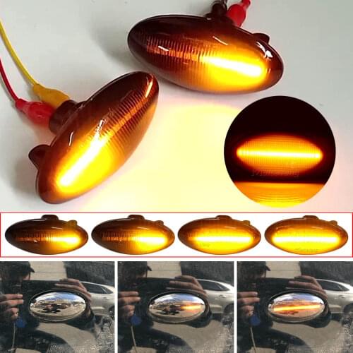 Side Marker Light For Suzuki Swift MZ EZ FZ Jimny Splas Grand Vitara APV Arena Alto SX4 S-Cross XL7 LED Dynamic Signal Light