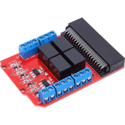 DC 5V Relay Module Expansion Board 4 Channel Module Trigger Control Panel for DIY Development