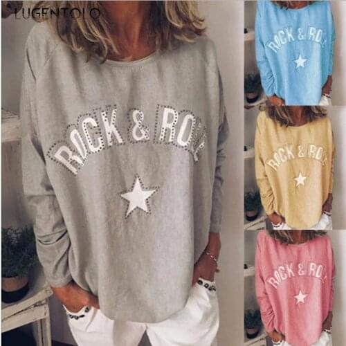 Lugentolo Women's Sweatshirts With Inscriptions