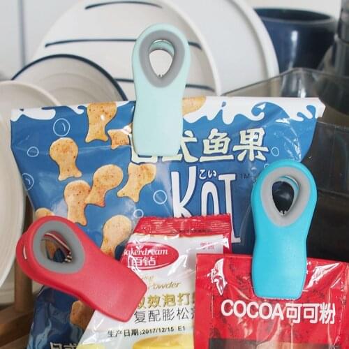 Magnetic Multipurpose Bag Clips Bag Fresh-Keeping Clamp Sealer For Kitchen，Refrigerator magnet