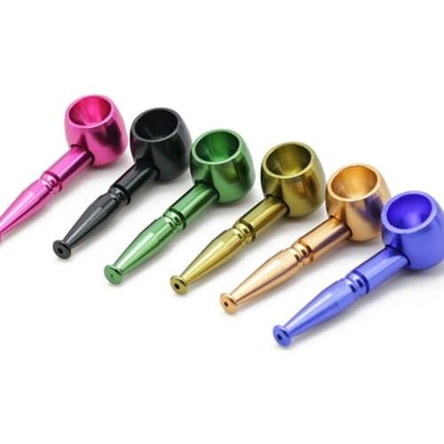 Big Head Metal Pipes Creative Jamaica Tobacco Pipe Smoking Pipe Gift Smoke Detectors Grinder Smoke Narguile Hookah