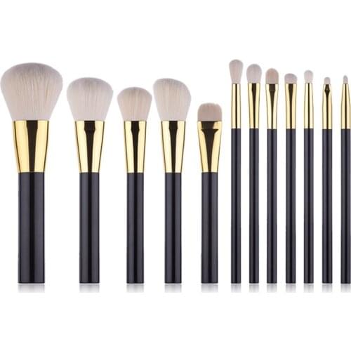 Perfect Plant Fiber Hair Makeup Brush Set Blush Blend Powder Brush Foundation BB Cream Detail Brush Multi-Function Shadow Kit