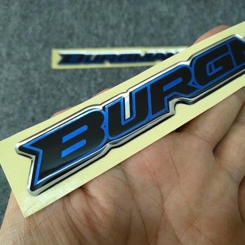 Burgman 125 200 400 650 For Suzuki Emblem Badge Logo Decal Kit Scooter Stickers Motorcycle Moto 2015 2016 2017 2018 2019 2020