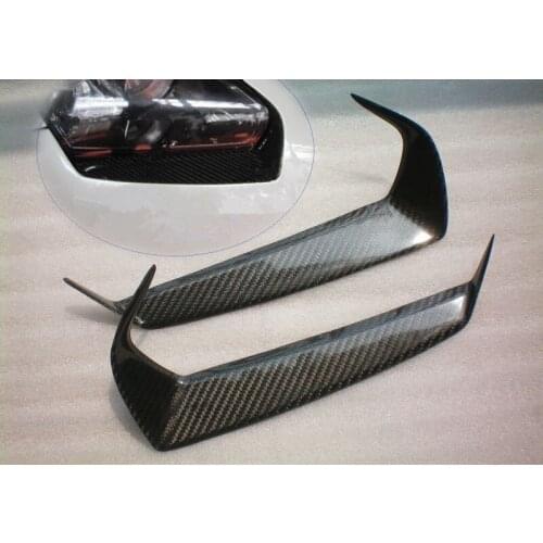 Carbon Fiber Headlight Eyelids Eyebrows for 2009-2016 Nissan R35 GT-R GTR